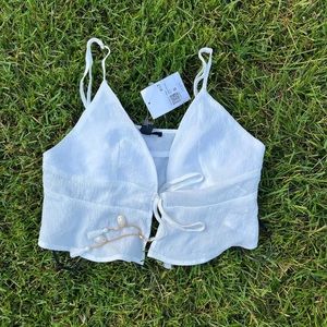 Forever 21 Split Tank Top with Shells